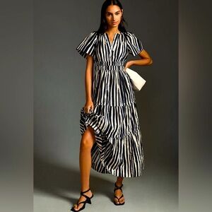 Anthropologie The Somerset Collection Maxi Dress